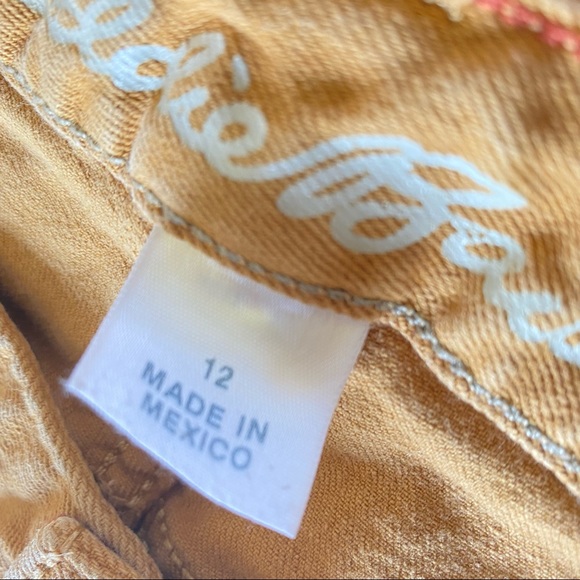 Vintage Eddie Bauer Mustard Yellow Skinny Jeans - Picture 4 of 9